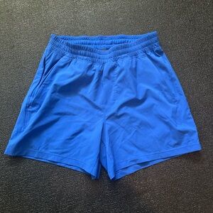 Lululemon Blue 5” Pacebreaker Linerless Shorts Size Small